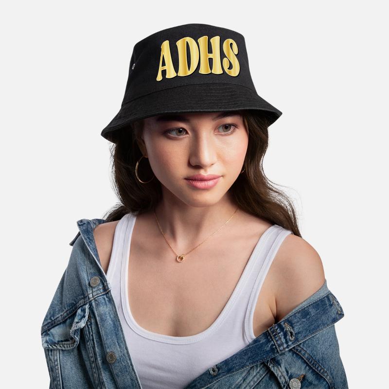 ADHD attention deficit Bucket Hat