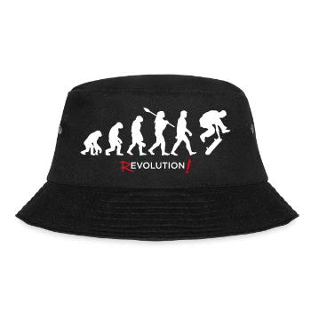 Revolution - Evolution Man Fun Twist 05 - Bucket Hat - Schwarz - Vorne - Lela (165cm)