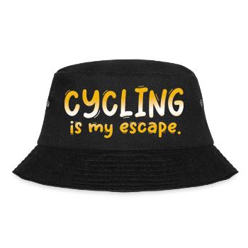 Bicycle Bicycle Bicycle Bike Biker Mountain Bike - Bucket Hat - black - Front - Lela (165cm)