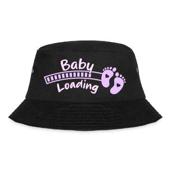 Baby Loading - Bucket Hat - black - Front - Lela (165cm)