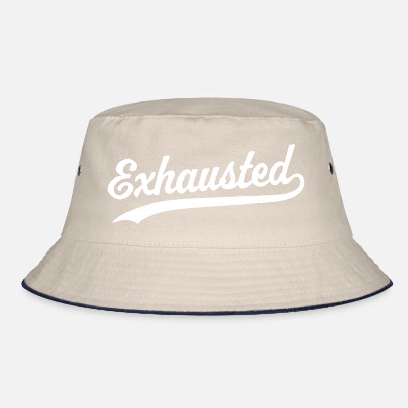 Erschöpft Bucket Hat