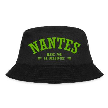 Cadeau football supporter Nantes nantais nantais - Bob - noir - Devant - Lela (165cm)