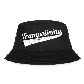 Fun trampoline jumping - Bucket Hat - black - Front - Lela (165cm)