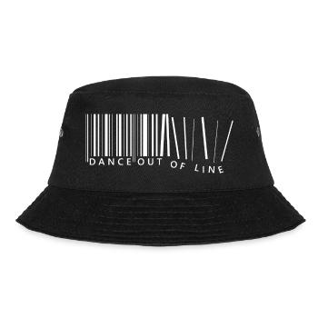 Dance out of the line - Barcode - Bucket Hat - black - Front - Lela (165cm)