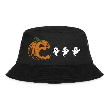 Fantôme, Costume de fête d’Halloween - Jeu de citrouille - Bob - noir - Devant - Lela (165cm)