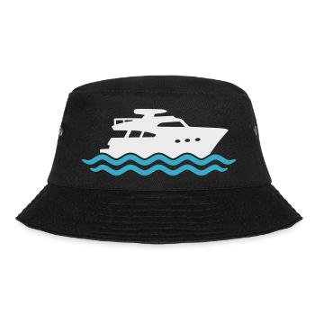 Yacht Silhouette Bateau à moteur - Bob - noir - Devant - Lela (165cm)