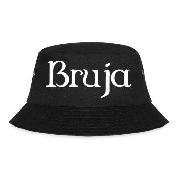 Bruja Hexe Halloween - Bucket Hat - Schwarz - Vorne - Lela (165cm)
