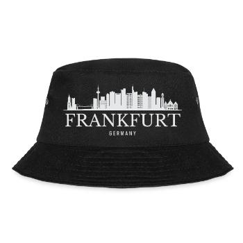 Frankfurt Skyline, Frankfurt Germany - Bucket Hat - black - Front - Lela (165cm)
