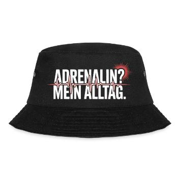 Rettungssanitäter Geschenk Krankenwagen Fahren - Bucket Hat - Schwarz - Vorne - Lela (165cm)