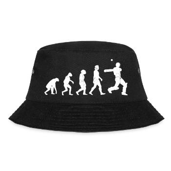 Funny Cricketer Cricket Sports Sayings - Bucket Hat - black - Front - Lela (165cm)