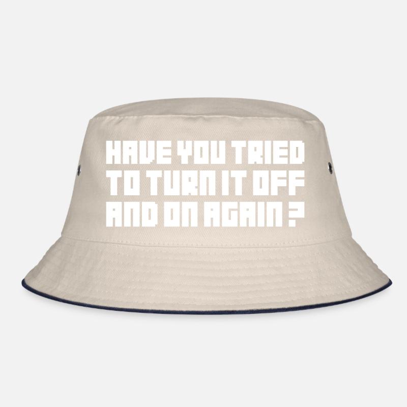 Turning It Off – Nerd Geek Computer Support TBBT Bucket Hat