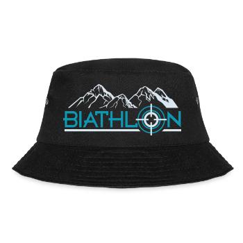 biathlon - Bucket Hat - Schwarz - Vorne - Lela (165cm)
