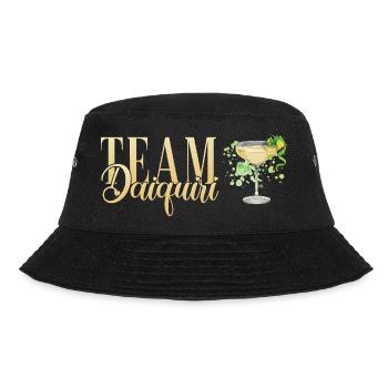 Hen Party Cocktail Team Daiquiri - Bucket Hat - black - Front - Lela (165cm)