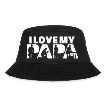 Carpenter Definition Funny Woodworker Joiner Gift - Bucket Hat - black - Front - Lela (165cm)