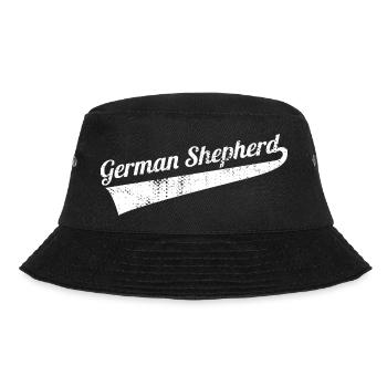 German Shepherd - Bucket Hat - black - Front - Lela (165cm)