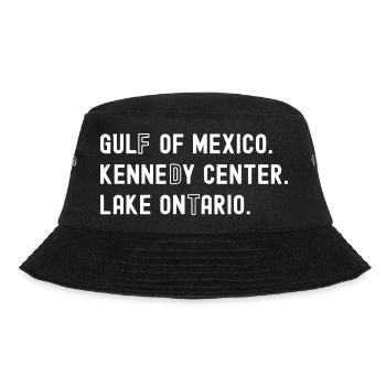 Lake Ontario Golf von Mexiko Kennedy Center Das - Bucket Hat - Schwarz - Vorne