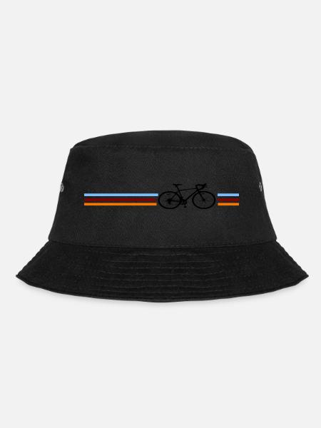 Fahrrad Rennrad Radsport - Bucket Hat - Schwarz
