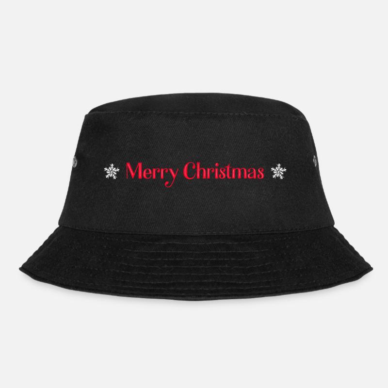 Merry Christmas - Bucket Hat - Schwarz