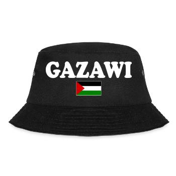 Gazawi gaza - Bucket Hat - black - Front - Lela (165cm)