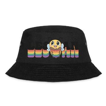 Les Bee An - Fierté lesbienne LGBT - Mais d’abord, - Bob - noir - Devant - Lela (165cm)