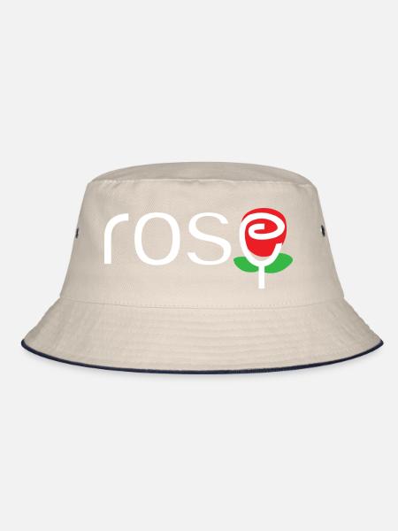 Rose - Bucket Hat - Natur/Navy - Vorne