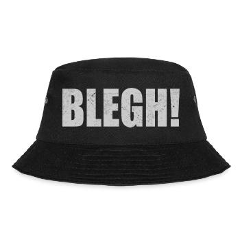 Blegh Metalcore Deathcore - Bucket Hat - Schwarz - Vorne - Lela (165cm)