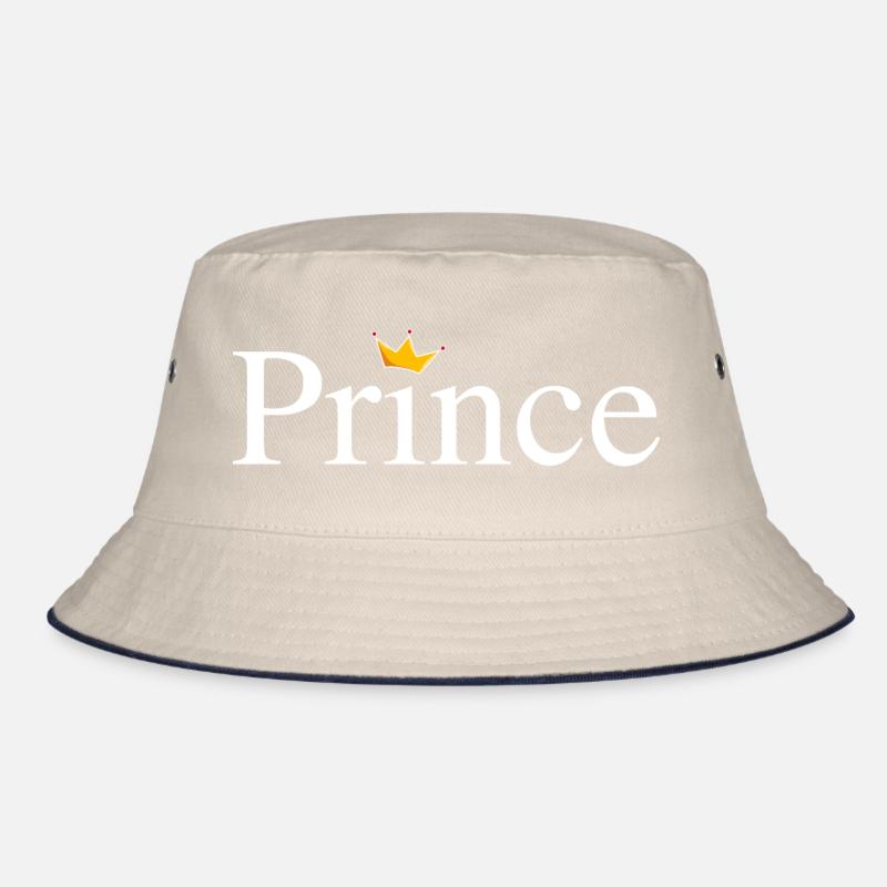 Prince with crown Bucket Hat