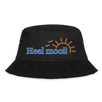 Heel mooi! - Bucket Hat - Schwarz - Vorne - Lela (165cm)