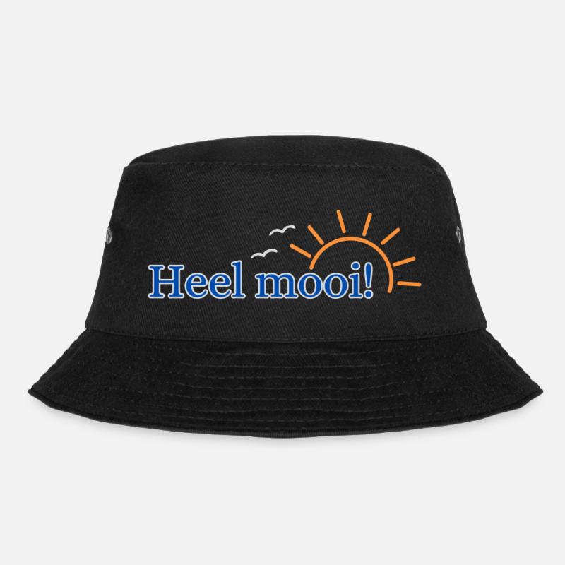 Heel mooi! - Bucket Hat - Schwarz