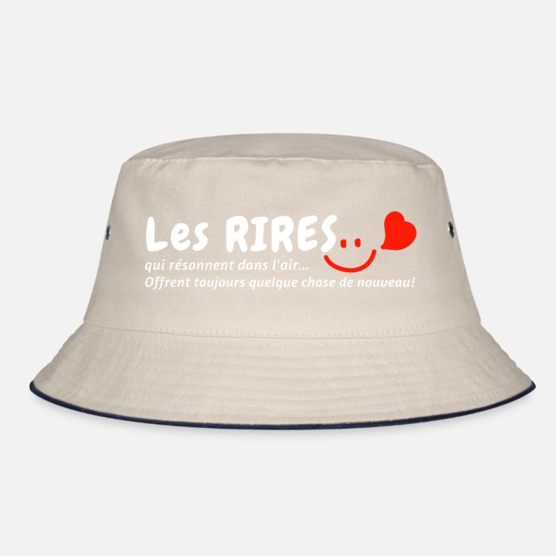 "The laughter that resonates offers something..." Bucket Hat