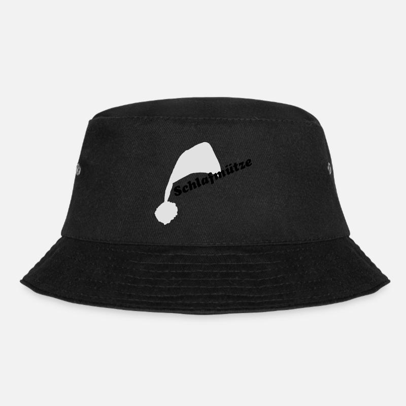 Schlafmütze -1- - Bucket Hat - Schwarz