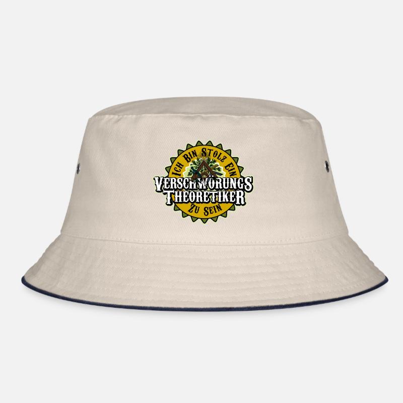Ich bin stolz ein Verschwörungstheoretiker zu sein Bucket Hat