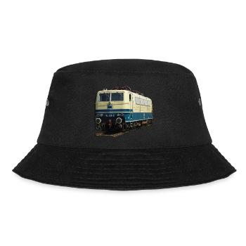 Lokomotive DB184 - Bucket Hat - Schwarz - Vorne - Lela (165cm)