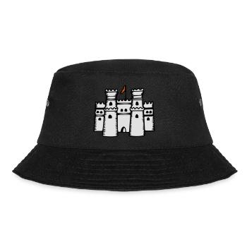 castle_ - Bucket Hat - Schwarz - Vorne - Lela (165cm)