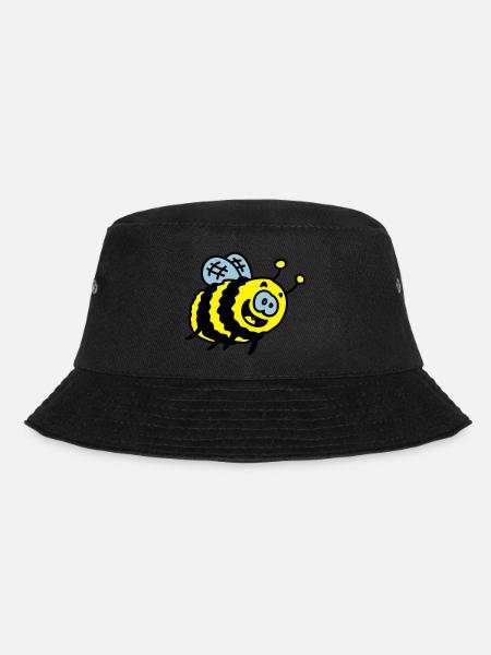 lustige Hummel 3 - Bucket Hat - Schwarz