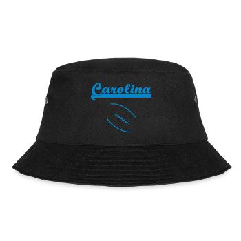 Carolina + Logo - Bucket Hat - Schwarz - Vorne - Lela (165cm)
