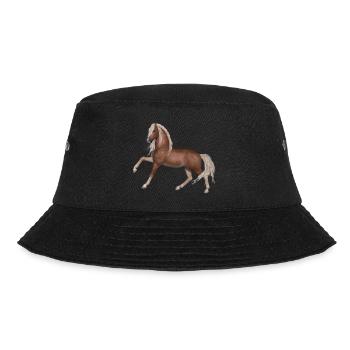 Pferd - Bucket Hat - Schwarz - Vorne - Lela (165cm)