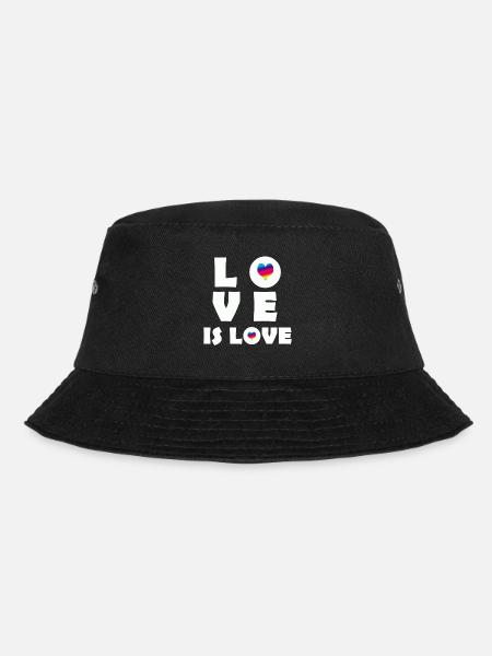 Revolution Gay Pride Lesbian CSD LGBT Homo Queer - Bucket Hat - Schwarz