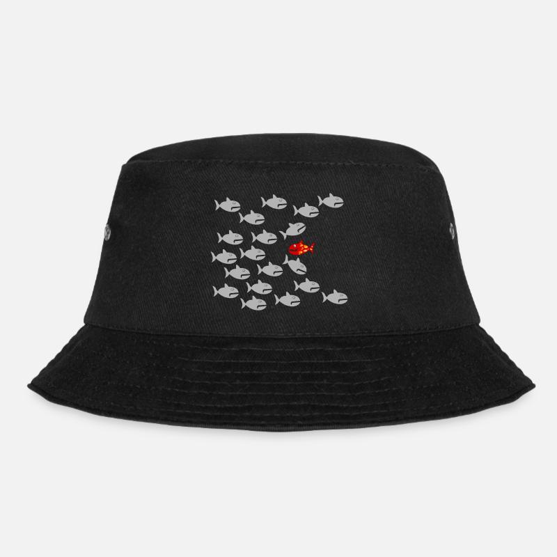 Sei Anders !!! - Bucket Hat - Schwarz