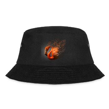 Flamingo - Bucket Hat - Schwarz - Vorne - Lela (165cm)