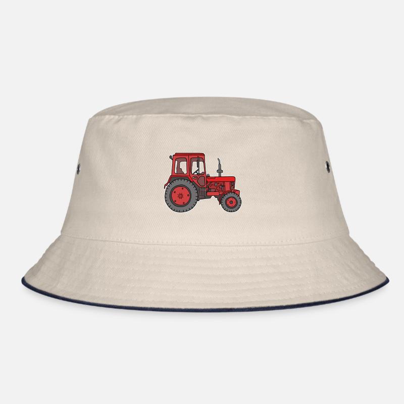 Roter Traktor / Trecker Bucket Hat