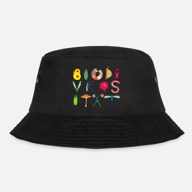 Biodiversity = Biodiversity - Bucket Hat - black
