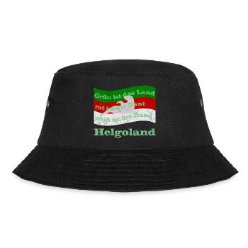 helgoland insel - Bucket Hat - Schwarz - Vorne - Lela (165cm)