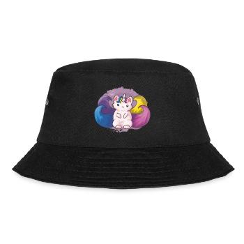 Kitty katacorn - Bucket Hat - black - Front - Lela (165cm)