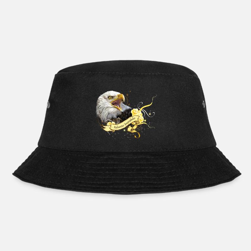 Weißkopfseeadler - Bucket Hat - Schwarz