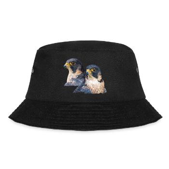 Wanderfalke - Bucket Hat - Schwarz - Vorne - Lela (165cm)