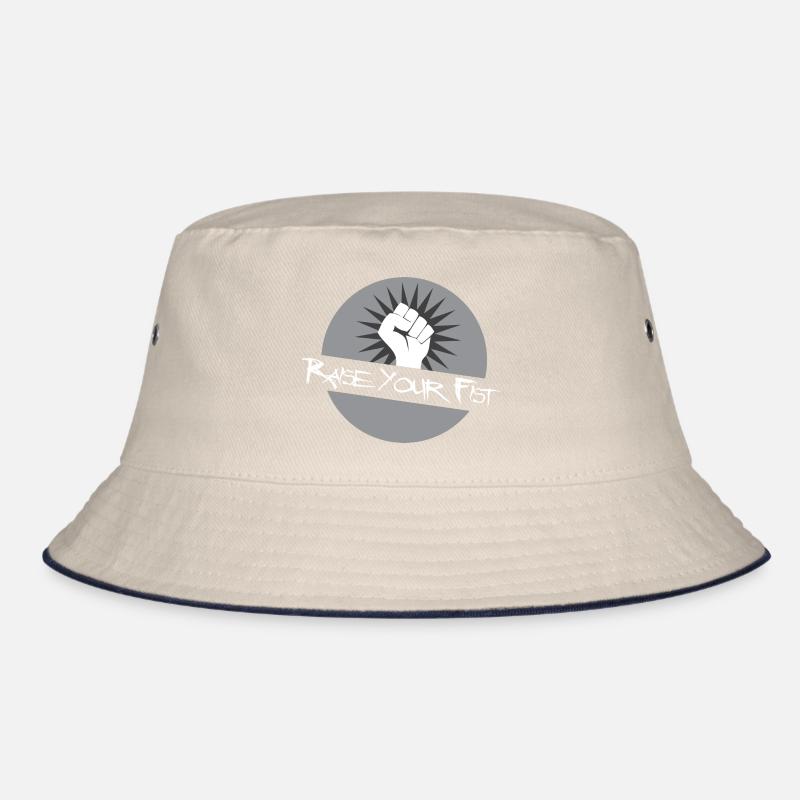 Heben Sie die Faust Bucket Hat