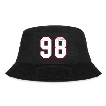 Number Ninety-eight - 98 Classic Vintage Sport - Bucket Hat - black - Front - Lela (165cm)