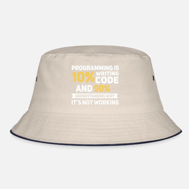 Programming Quota... Programmers & Nerd Bucket Hat