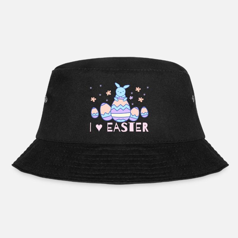 easter day - Bucket Hat - black